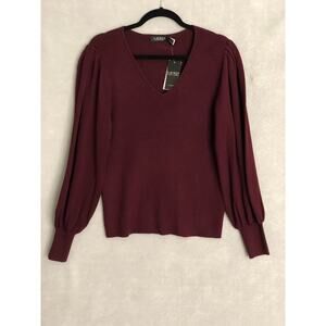 Women's Burgundy Sweater